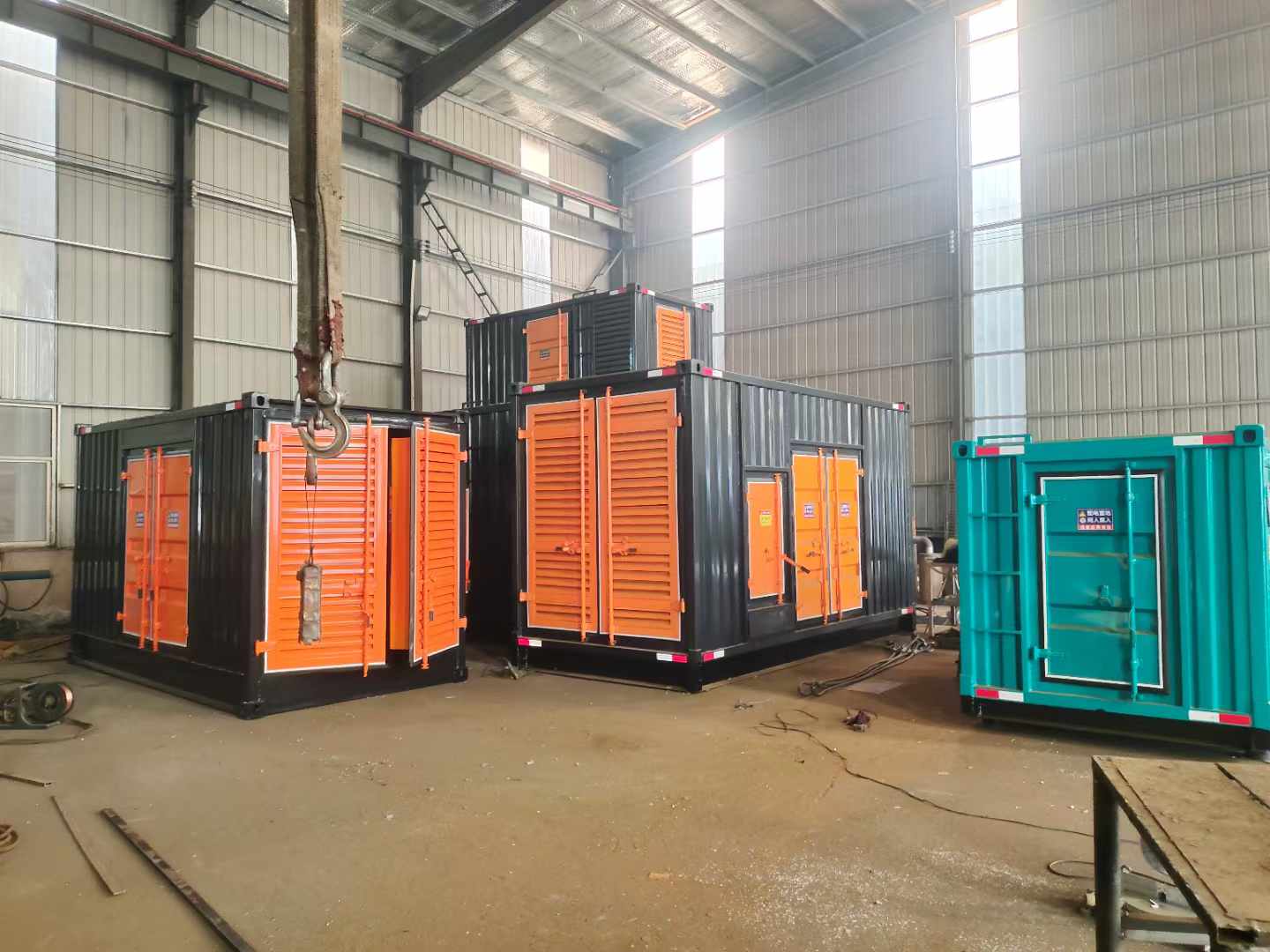 阳东500kw柴油发电机组可以带动多少功率设备？